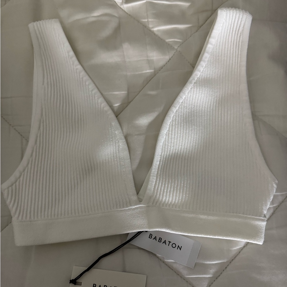 Babaton focal sculpt knit Bralette
